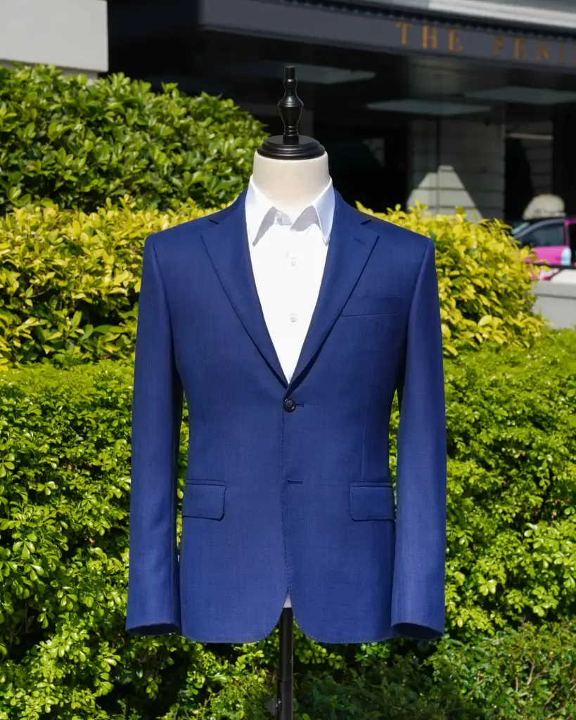 Blue Glenurquhart Check Super 120's Wool Suit