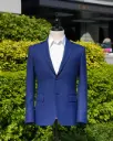 Blue Glenurquhart Check Super 120's Wool Suit