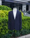 Cerruti Dark Blue Virgin Wool Blazer