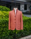 Cerruti Salmon Summer Tweed Blazer
