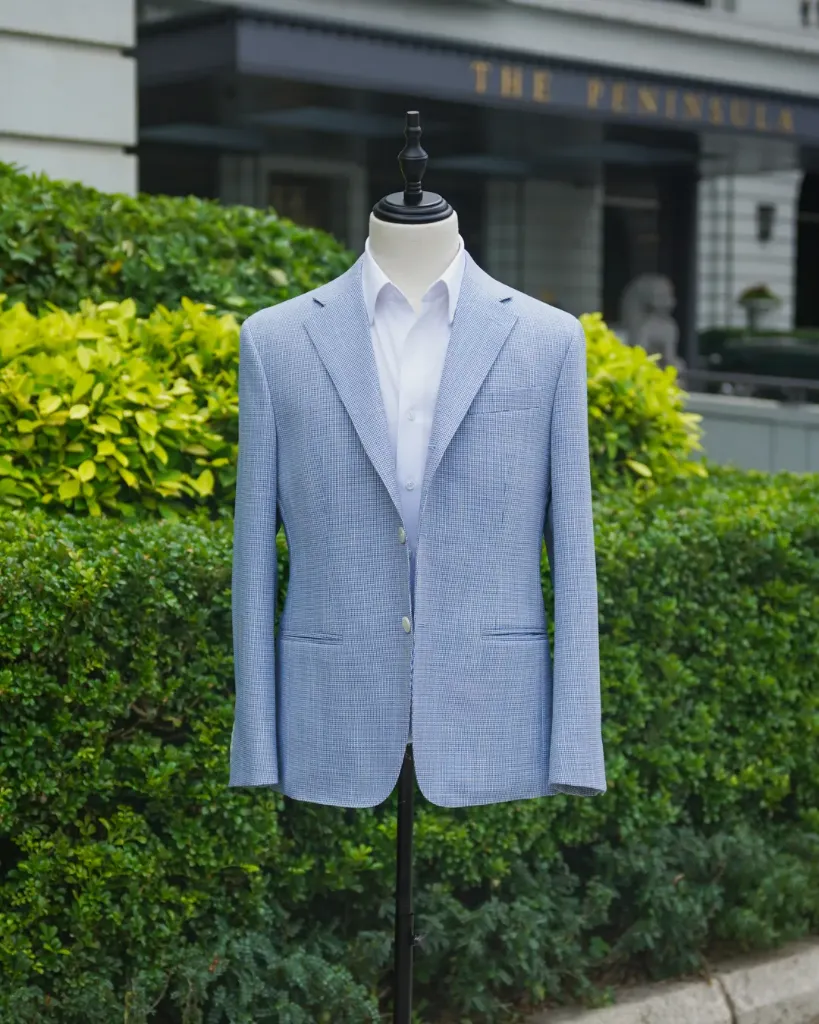 Cerruti Light Blue Oxygen Blazer