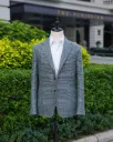 Cerruti Glen Plaid Oxygen Blazer