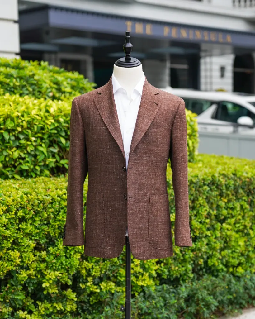 Piacenza Alashan Breeze Brown Blazer