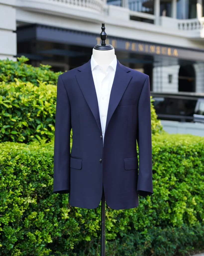 [M23632] Zegna Navy Blue Electa Blazer
