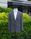 Cerruti Glen Plaid Oxygen Blazer