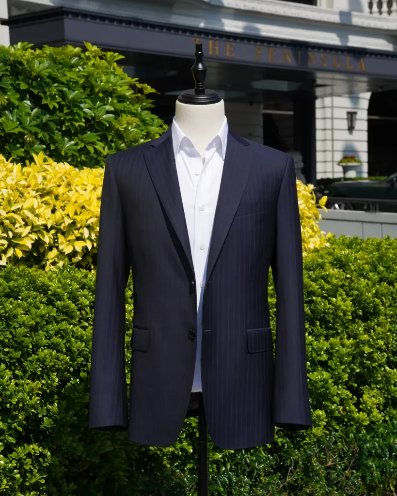 Zegna Navy Blue Traveller Suit