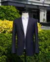 Zegna Navy Blue Traveller Suit